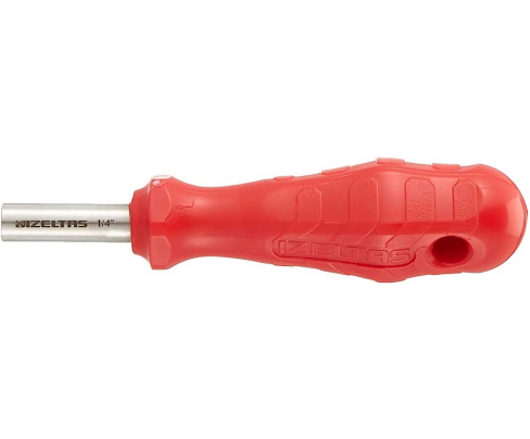 Отвертка-битодержатель короткий магнитный 1/4"х30 Izeltas 4785196330