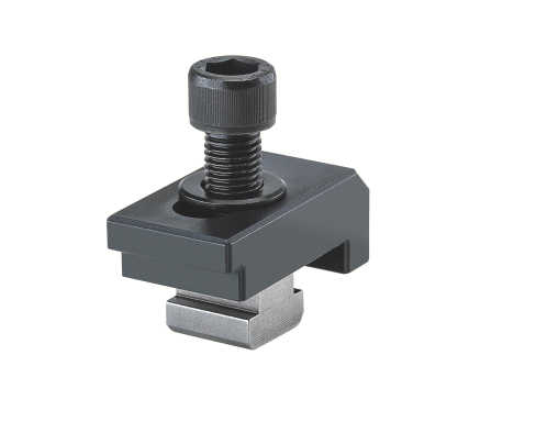 Одинарный зажим, Т-образный паз 22, резьба М16х65, в сборе Röhm 151507