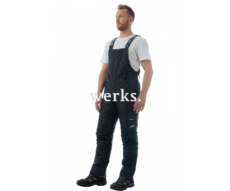 Зимний полукомбинезон Brodeks KW413 черный (L)