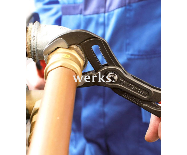 KNIPEX Cobra высокотехнологичные сантехнические клещи KN-8701300SB в блистере