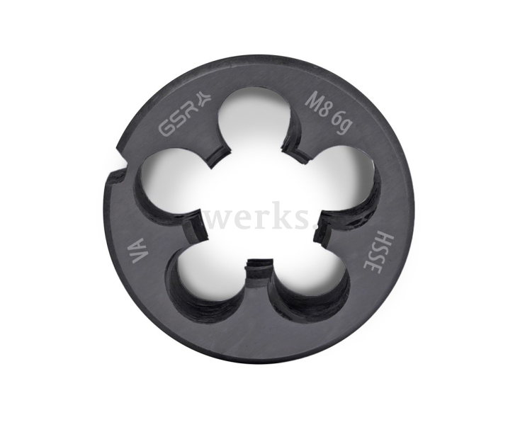 Плашка 25x9 B HSSE-VAP M 3 Silver Werks W.14542