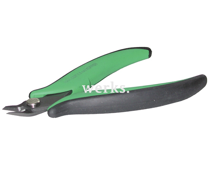 Кусачки ESD для электроники боковые 132 мм Haupa 211720