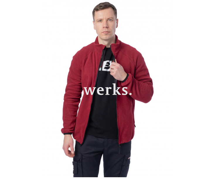 Толстовка флисовая Brodeks KS211 бордо (XXL)