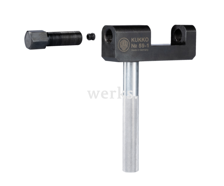 Базовое устройство цепного разрывателя (подходит для диаметра штифта цепи Ø 3,28 - 5,72) KUKKO 59-1