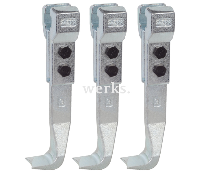 3 захвата  (комплект) KUKKO 3-200-S