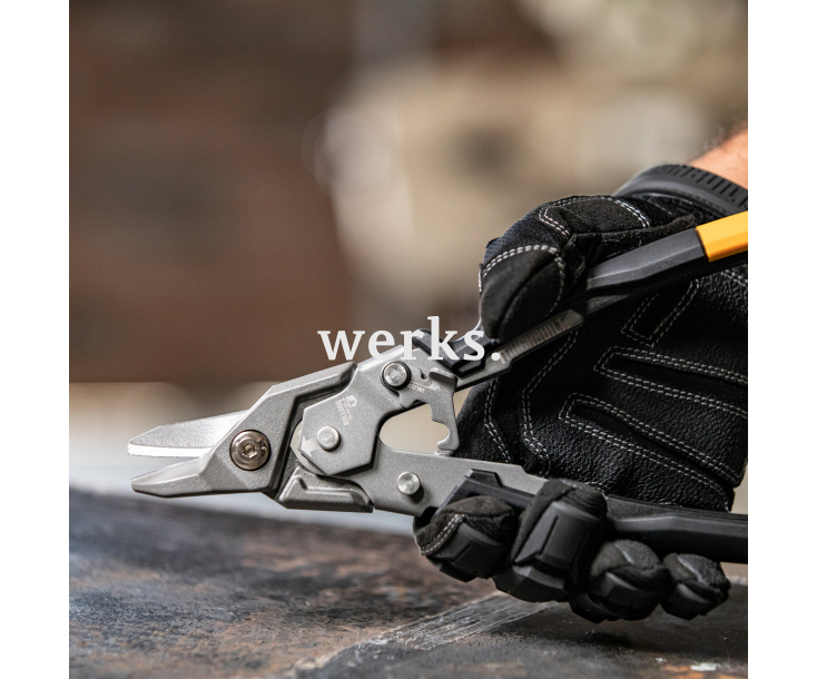 Ножницы по металлу прямые Bulldog TOUGHBUILT TB-H4-60-B