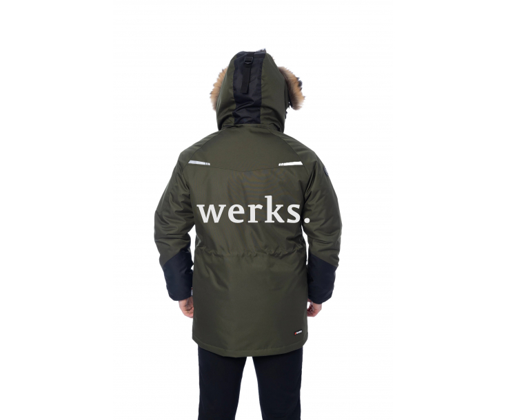 Зимняя куртка-парка Brodeks KW215 хаки (L)