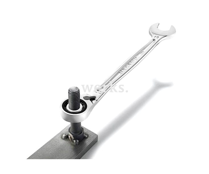 Ключ гаечный комбинированный с трещоткой 24 мм Facom 467B.24