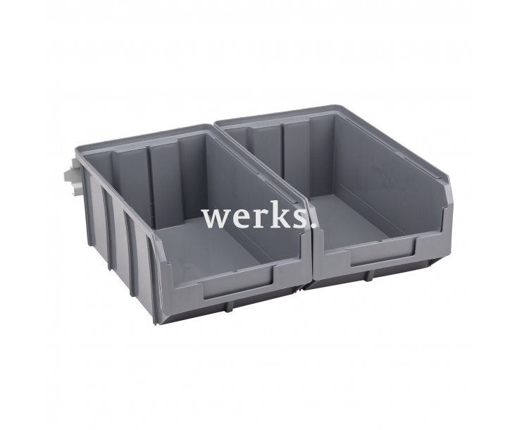 Органайзер настенный Стелла-техник V-3-440-серый , 2 ящика V-3