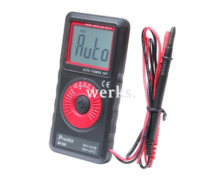 Мультиметр с детектором напряжения ProsKit MT-1505