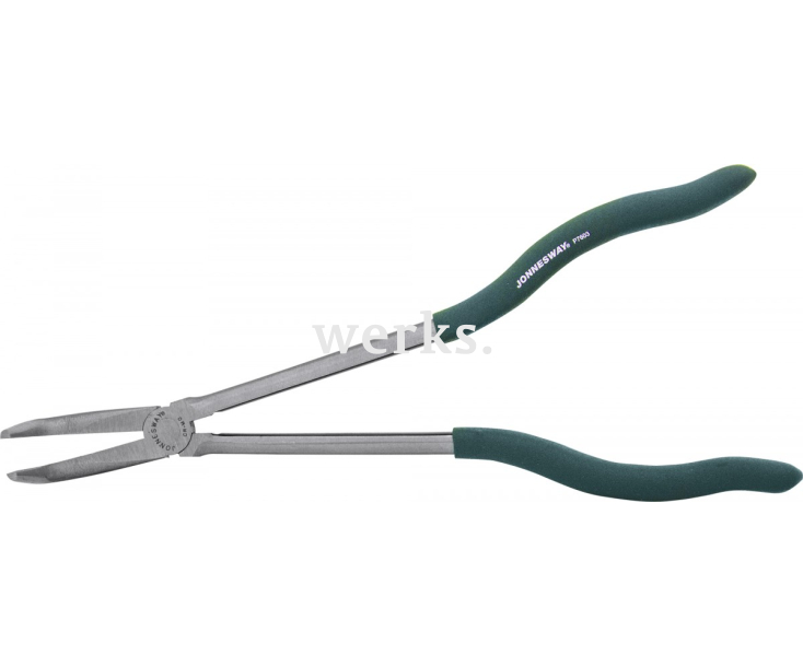 Длинногубцы удлиненные изогнутые 90° 280 мм Jonnesway P7603