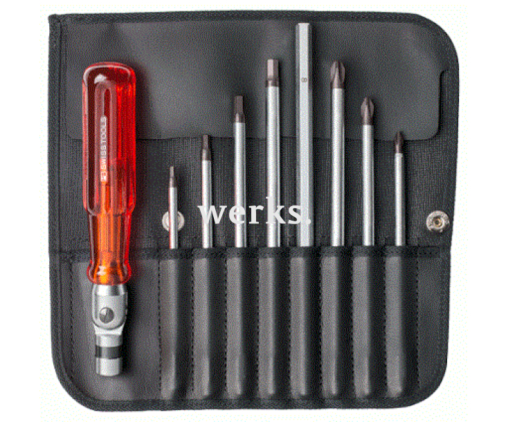 Набор с комбинированными жалами PH HEX серии PB 225 PB Swiss Tools PB 227 9 пр.