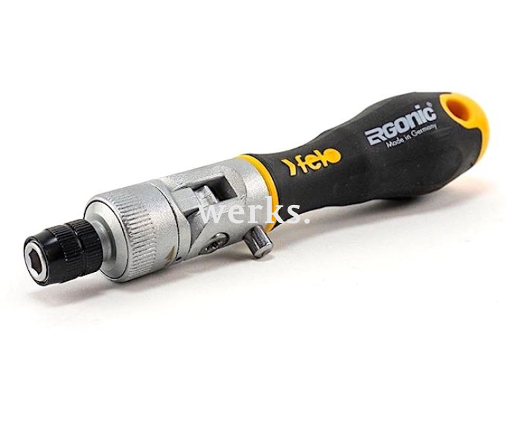 Трещотка поворотная 1/4 181 мм Ergonic K с храповым механизмом Felo 43899940