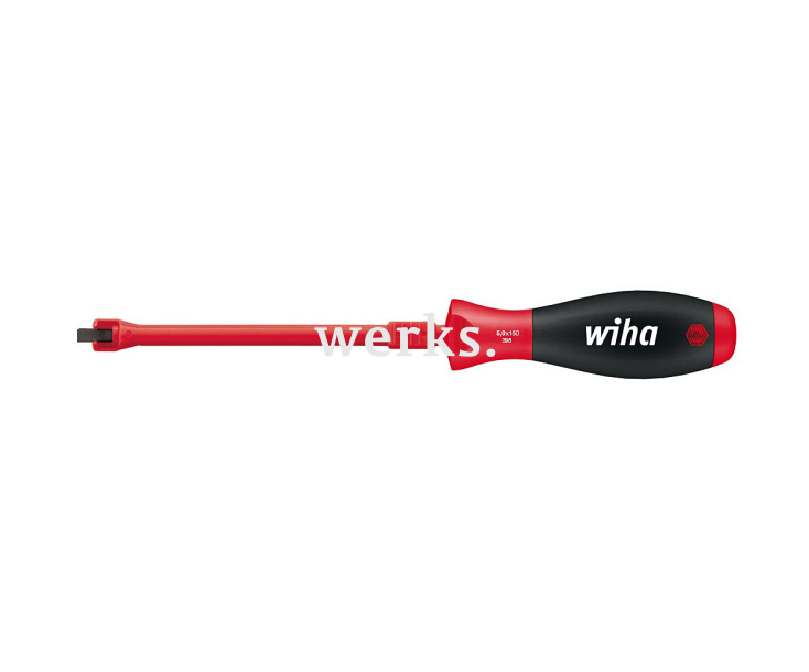 Отвертка Wiha SoftFinish Slotted 398 32869 4 x 125 шлицевая удерживающая