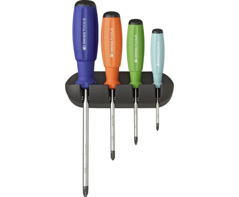Набор крестовых отверток Phillips SwissGrip PB Swiss Tools PB 8242.RB 4 шт.