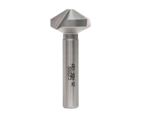 Зенковка по металлу 120° 25,0мм HSS 3z L51мм d10мм Bucovice Tools 830250