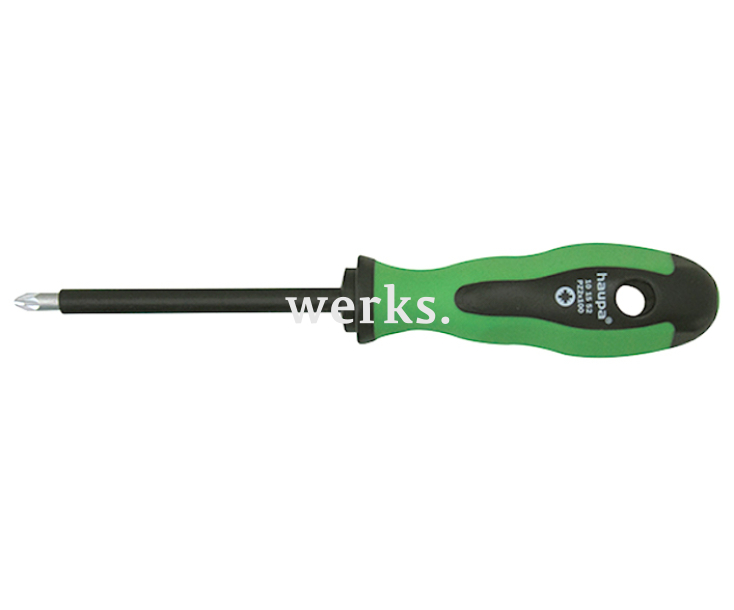 Отвертка электромонтера ремонтная крестовая Pozidriv Haupa PZ1 x 80 101550