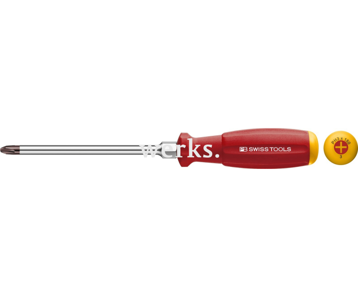Отвертка крестовая Phillips SwissGrip PB Swiss Tools с шестигранной вставкой PB 8193.2-100 PH2