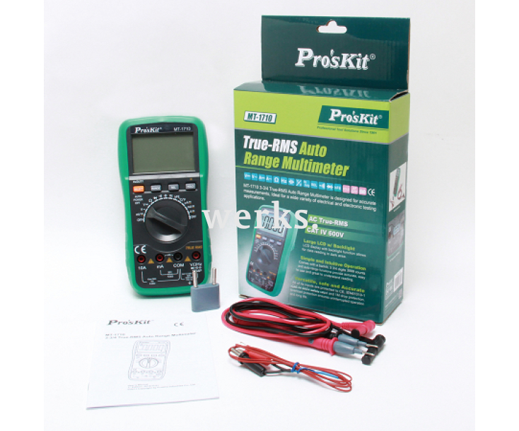 Мультиметр цифровой компактный ProsKit MT-1710