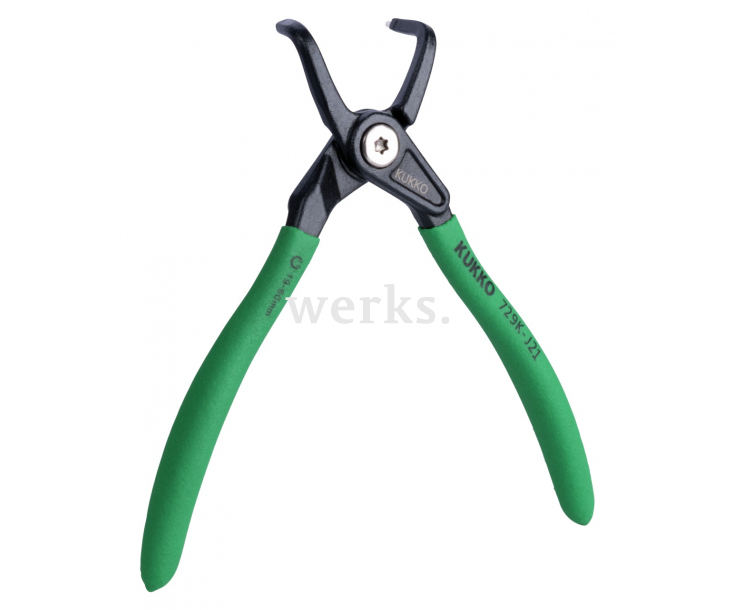 Съемник внутренних колец, изогнутый KUKKO 729K-J01