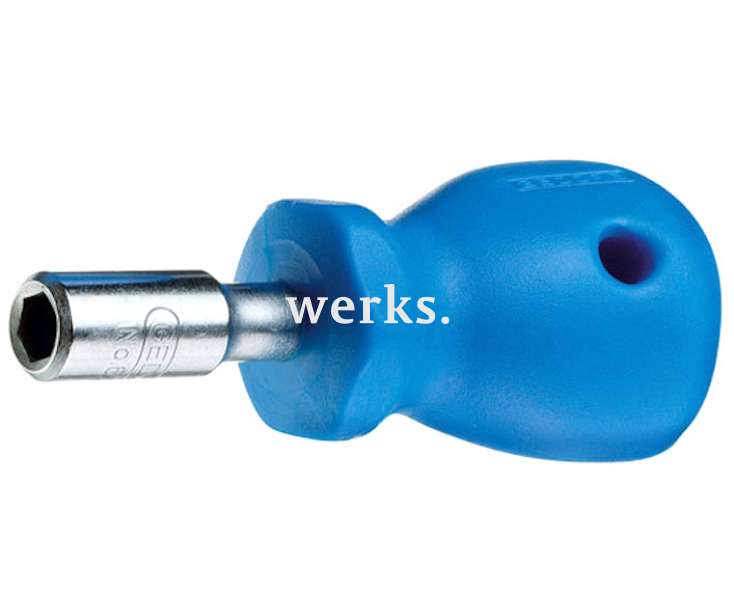 Отвертка-держатель бит короткая 670 K 1/4" 80 мм Gedore 1953796