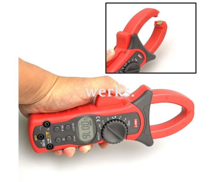 Клещи токоизмерительные UNI-T UT206A переменного тока