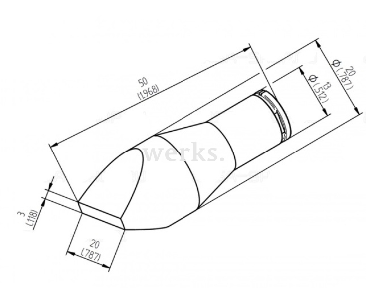 Жало для паяльника i-TOOL HIGH POWER Ersa 242CDLF200