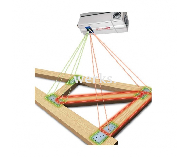 Лазерный проектор LAP CAD-PRO HP green