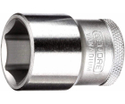 Головка торцовая метрическая шестигранная 1/2" 19 19 HEX Nut 19 мм Gedore 6131340