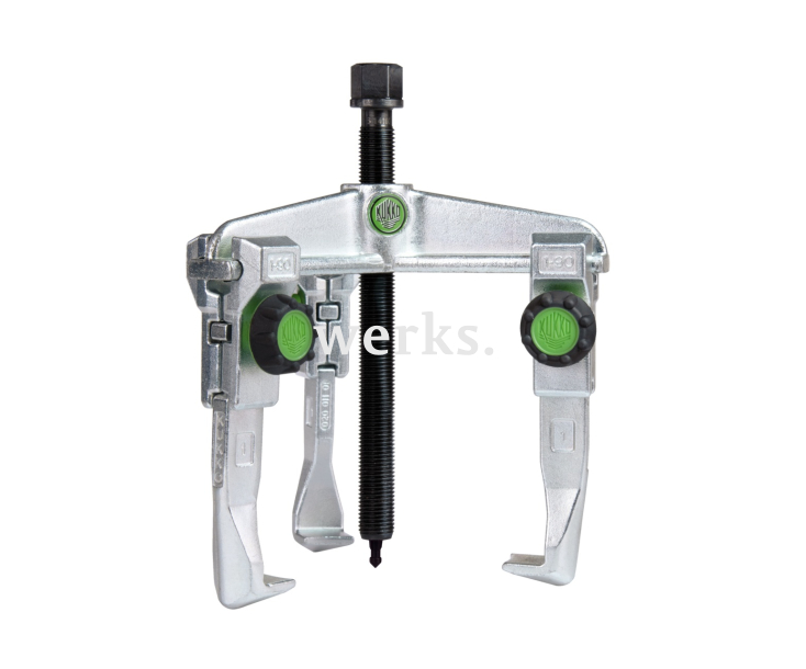 Съемник универсальный 3-рычажный 250 х 200 мм с быстрорегулируемыми захватами KUKKO 30-30x