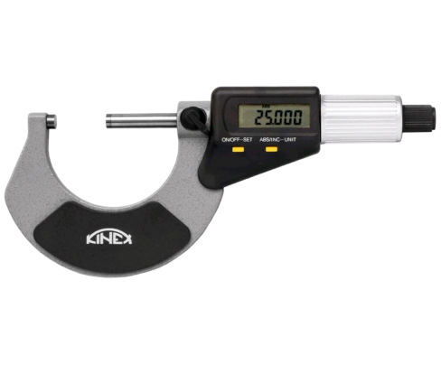 Микрометр внешний цифровой 0-25 мм Kinex 7031-02-025