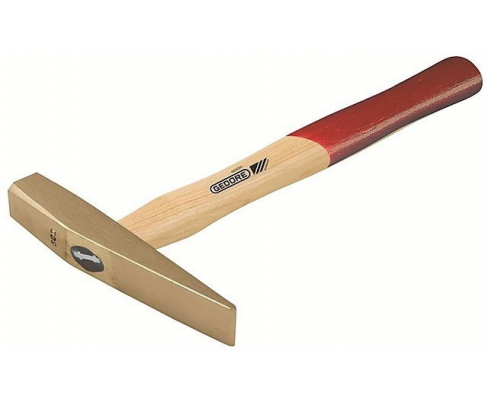 Молоток-кирочка искробезопасная с рукояткой из дерева DIN 5108 Endres Tools 7010600S