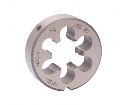 Плашка М20х2,0 HSS DIN EN 22568 6g 45х14мм Bucovice Tools 240201