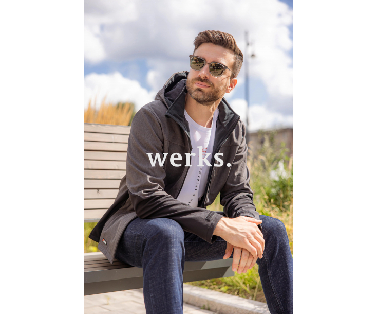 Куртка софтшелл Brodeks KS237 серый/черный (XL)