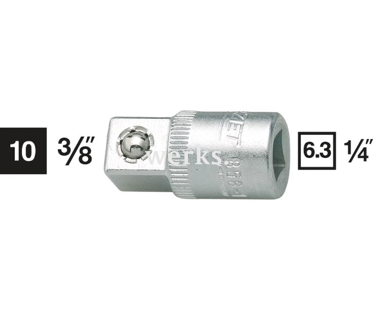 Переходник-адаптер с 1/4" на 3/8" Hazet 858-1