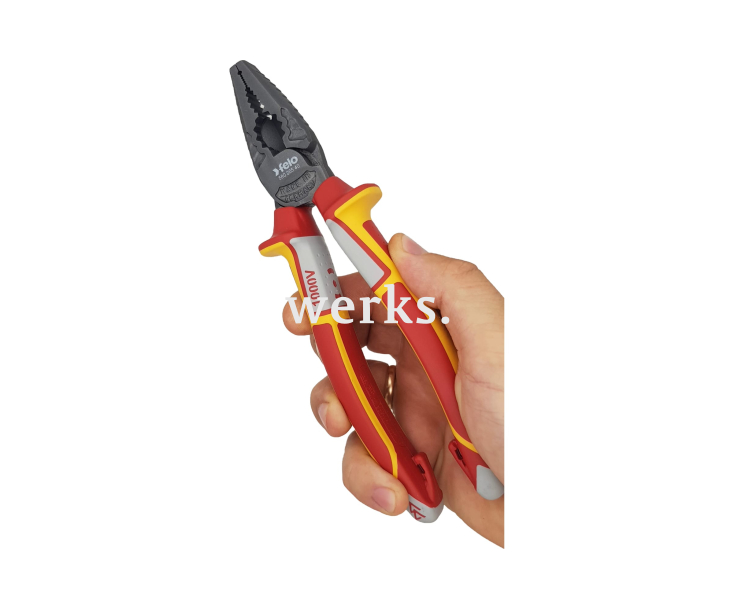 Плоскогубцы VDE комбинированные режущие Felo 205 мм 58020540