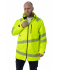 Летняя сигнальная куртка-парка Brodeks KS 223 желтый (XS)