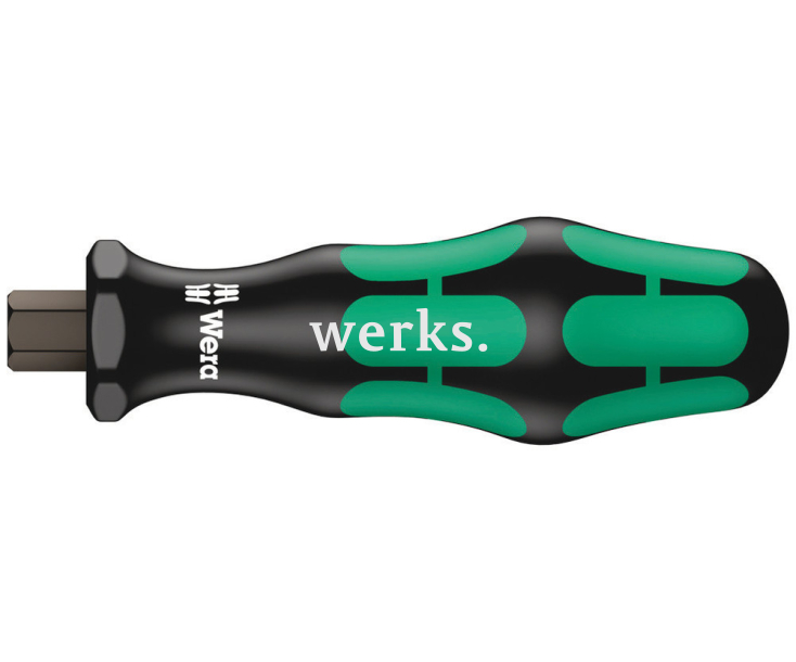 80 Ручка-держатель насадок Vario Kraftform Plus Wera WE-002900