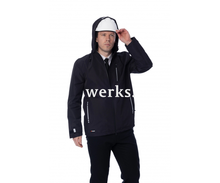 Летняя куртка-парка Brodeks KS213 черный (XXXL)