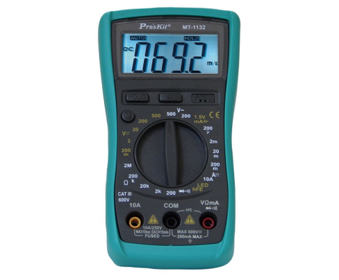 Мультиметр цифровой ProsKit MT-1132