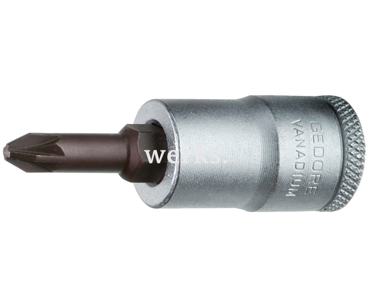 Головка торцевая с отверточной вставкой 3/8