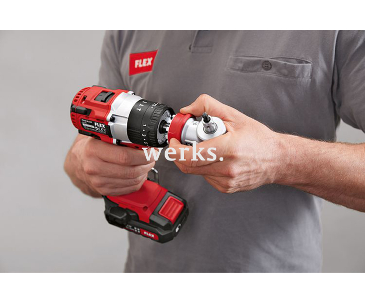 Двухскоростной аккумуляторный шуруповерт 18 В ударный PD 2G 18.0-EC C Flex 491233