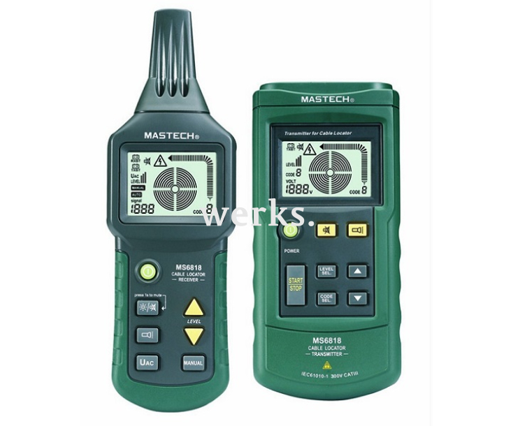 Тестер-детектор скрытой проводки Mastech MS6818