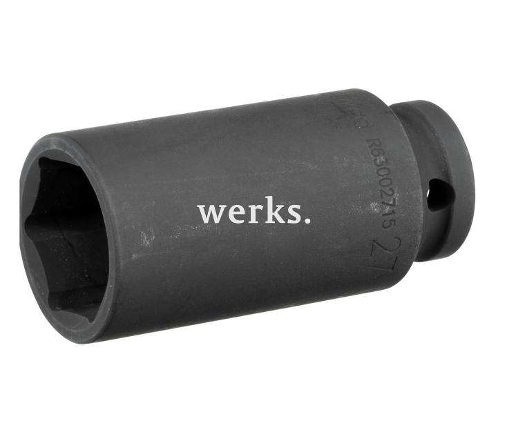 Ударная головка 1/2 шестигран. размер 27мм длина 78мм Gedore 3300703