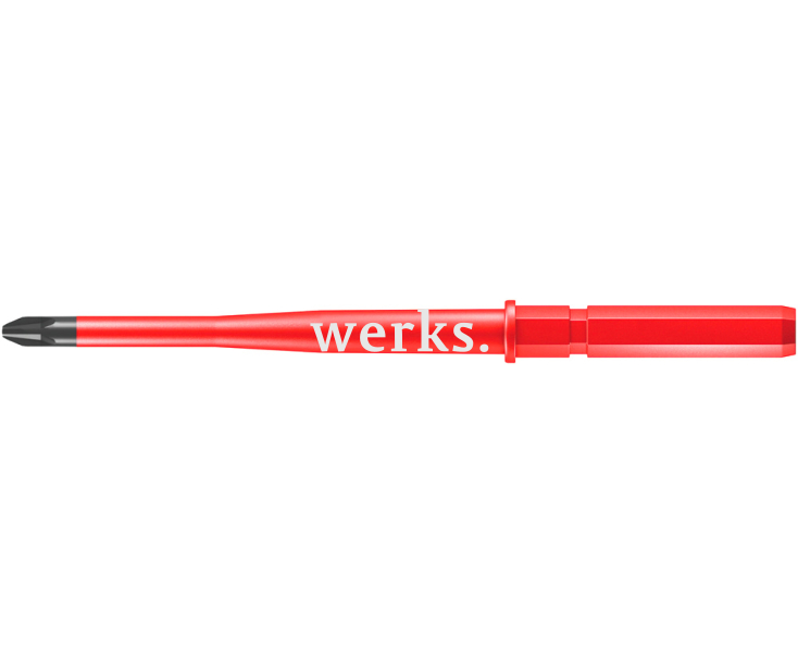 Отвертка Phillips Wera Kraftform Kompakt VDE 62 iS WE-003414 PH 2 х 154 крестовая с зауженным жалом