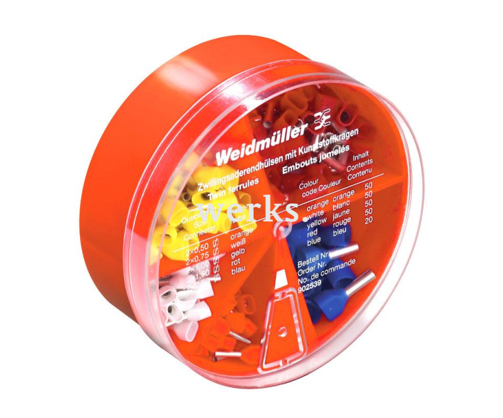 Набор кабельных наконечников ZH-BOX 0,5-2,5 QMM Weidmüller 9025390000