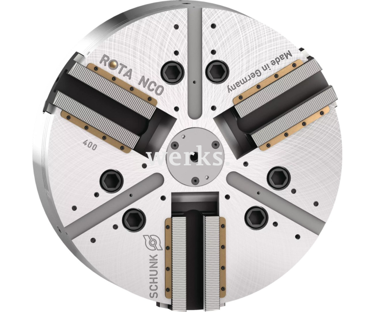 Токарный патрон Schunk ROTA NCO 400 A11-SV90°