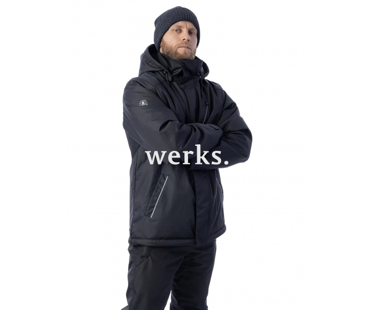 Зимняя куртка Brodeks KW210 черный (XXL)