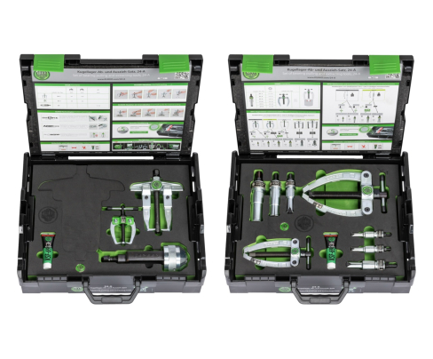 Набор для демонтажа подшипников KUKKO 24-A