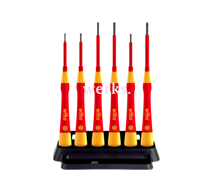 Набор диэлектр. отверток Wiha PicoFinish electric 2270P K6 38996, 42989 SL PH
